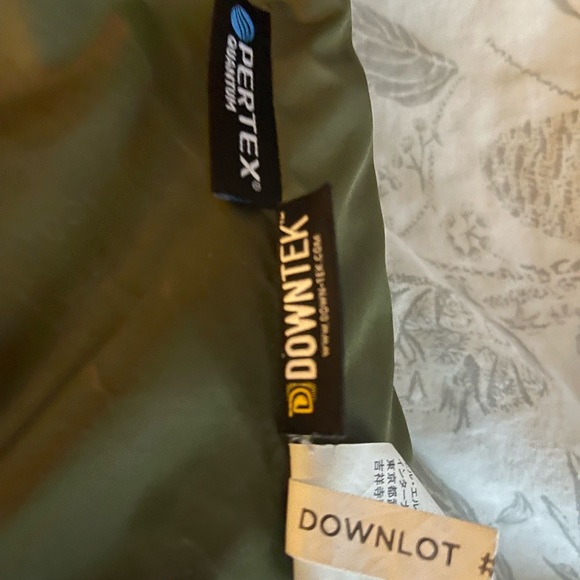 Woman’s LL BEAN DOWN Colorblock Quilted Vest Orange & Navy XS XXS (0-2) - Picture 6 of 6